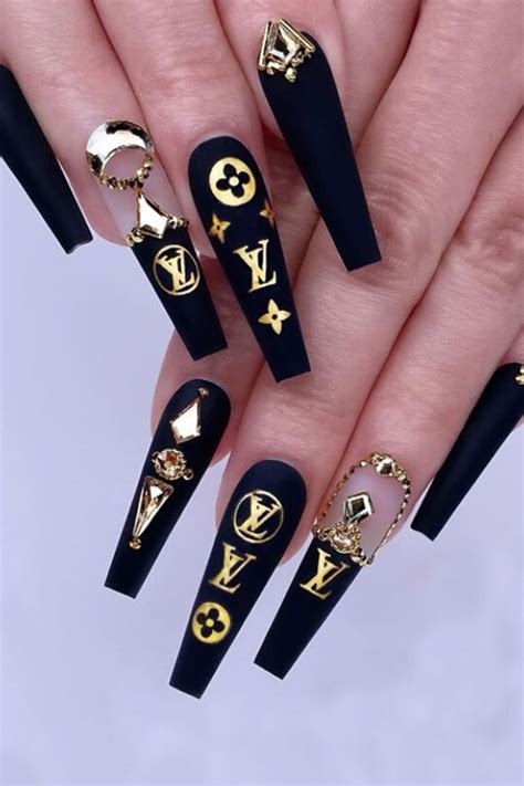 louis vuitton nail tips|louis vuitton acrylic nails.